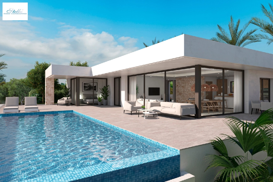 villa en Denia en vente, construit 266 m², aire acondicionado, terrain 999 m², 4 chambre, 4 salle de bains, piscina, ref.: UM-UV-PITO-13