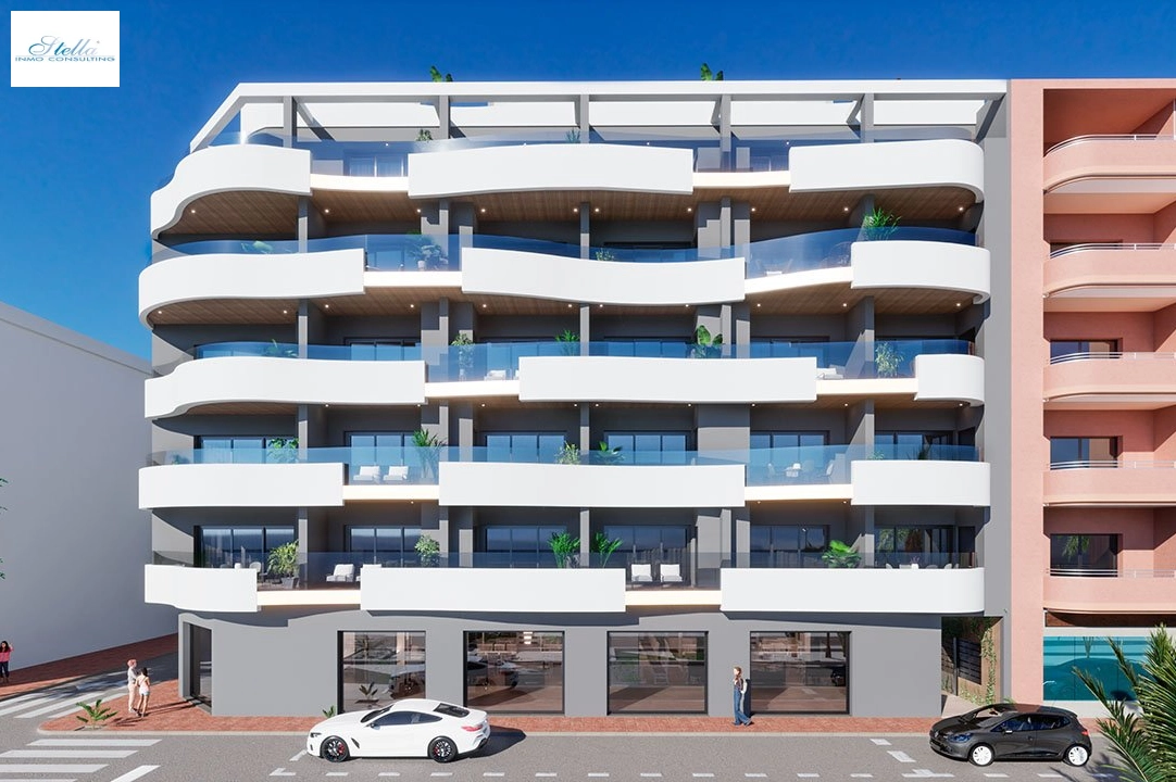 apartamento en la planta superior en Torrevieja en vente, construit 82 m², estado nuevo, 2 chambre, 2 salle de bains, piscina, ref.: HA-TON-203-A01-4