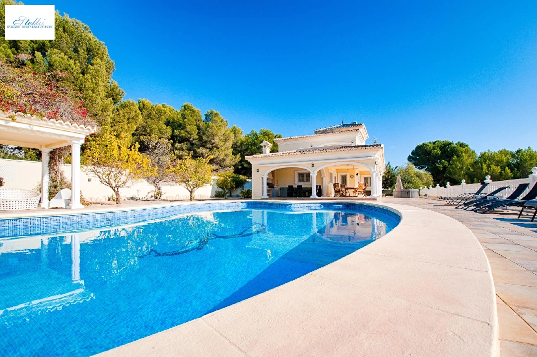 villa en Moraira(Pla del mar) en vente, construit 466 m², aire acondicionado, terrain 2040 m², 5 chambre, 5 salle de bains, piscina, ref.: AM-12066DA-3700-9
