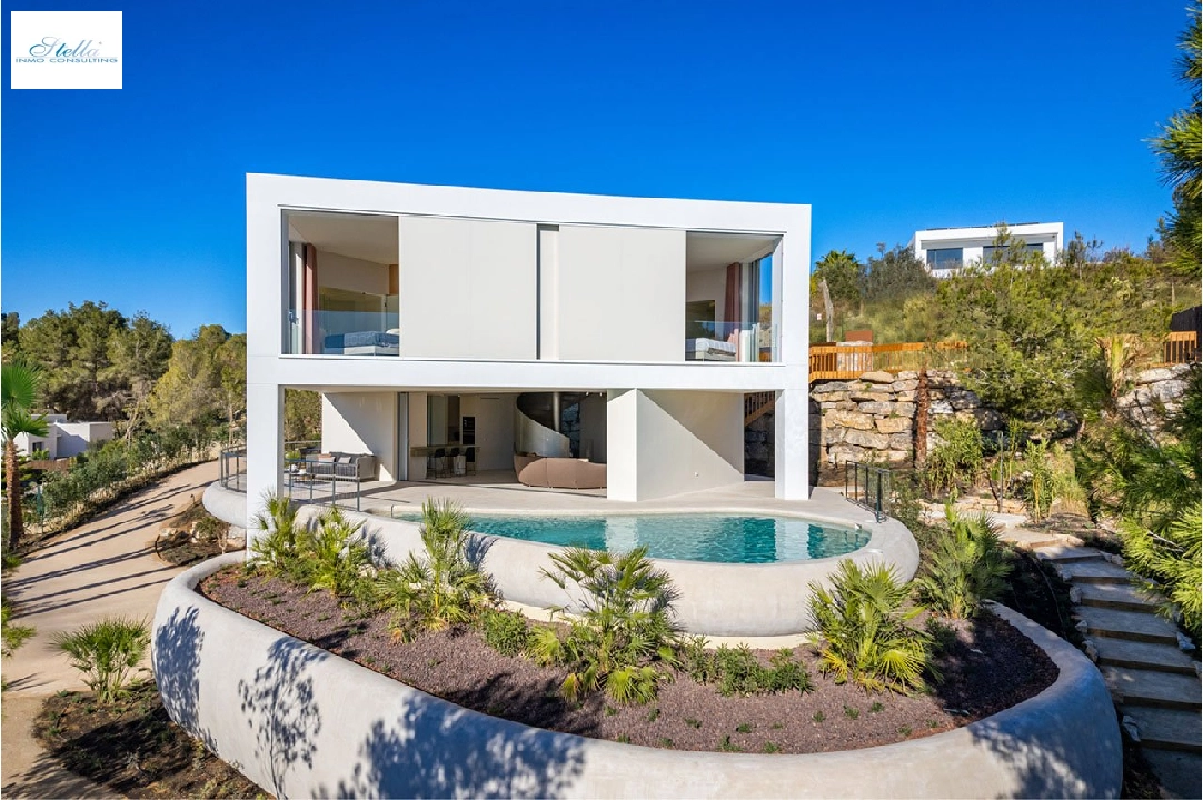 villa en Orihuela Costa en vente, construit 332 m², estado nuevo, + fussboden, aire acondicionado, terrain 1254 m², 3 chambre, 3 salle de bains, piscina, ref.: HA-OCN-149-E01-1