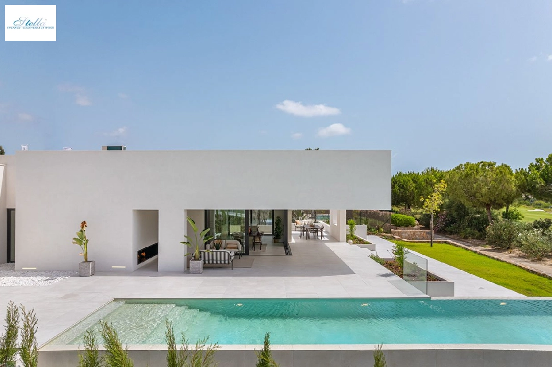 villa en Orihuela Costa en vente, construit 329 m², estado nuevo, + fussboden, aire acondicionado, terrain 1094 m², 3 chambre, 3 salle de bains, piscina, ref.: HA-OCN-148-E01-2