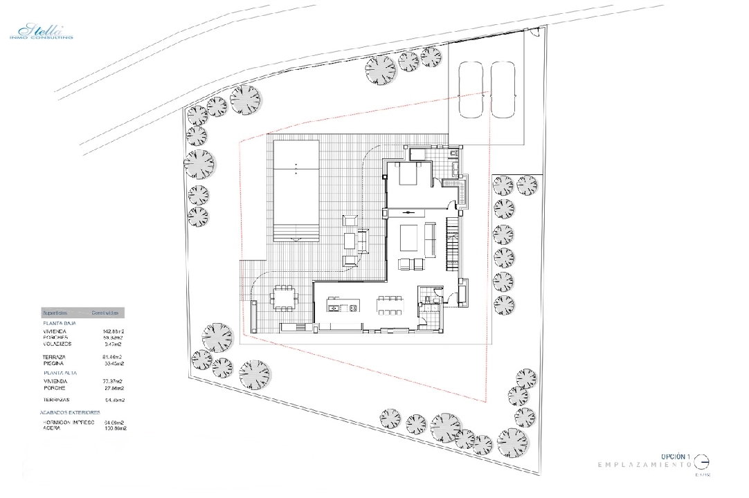 villa en Moraira(La Sabatera) en vente, construit 224 m², aire acondicionado, terrain 1048 m², 4 chambre, 3 salle de bains, piscina, ref.: CA-H-1735-AMB-6