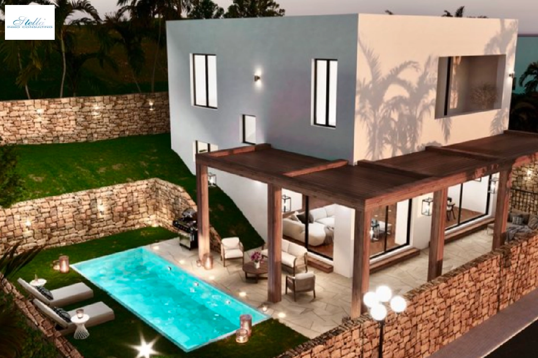 villa en Alcalali(La Solana Gardens) en vente, construit 239 m², aire acondicionado, terrain 300 m², 3 chambre, 2 salle de bains, ref.: BP-4357ALC-9