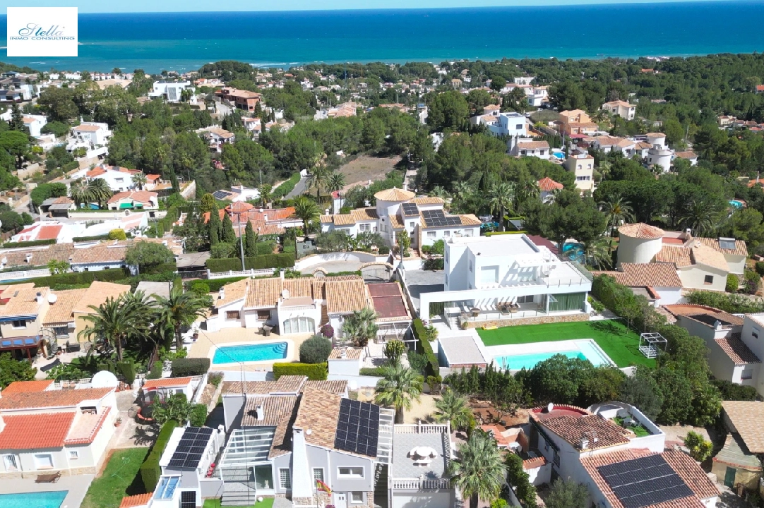 villa en Denia en location de vacances, construit 166 m², ano de construccion 1978, + estufa, aire acondicionado, terrain 802 m², 2 chambre, 2 salle de bains, piscina, ref.: T-0224-31