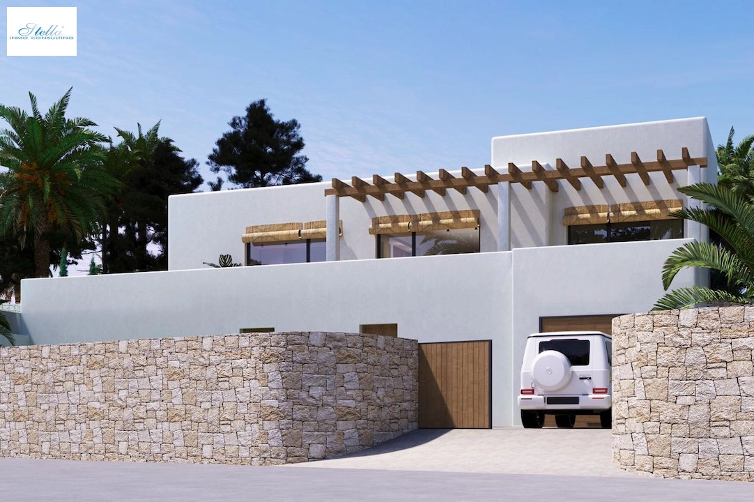 villa en Moraira(Moravit) en vente, construit 240 m², aire acondicionado, terrain 851 m², 3 chambre, 3 salle de bains, piscina, ref.: CA-H-1739-AMB-3