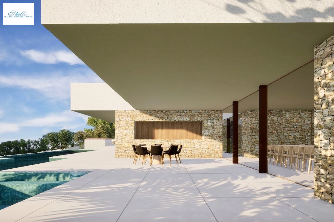 villa en Moraira(Fanadix) en vente, construit 2264 m², terrain 2896 m², 4 chambre, 4 salle de bains, piscina, ref.: CA-H-1746-AMBI-5