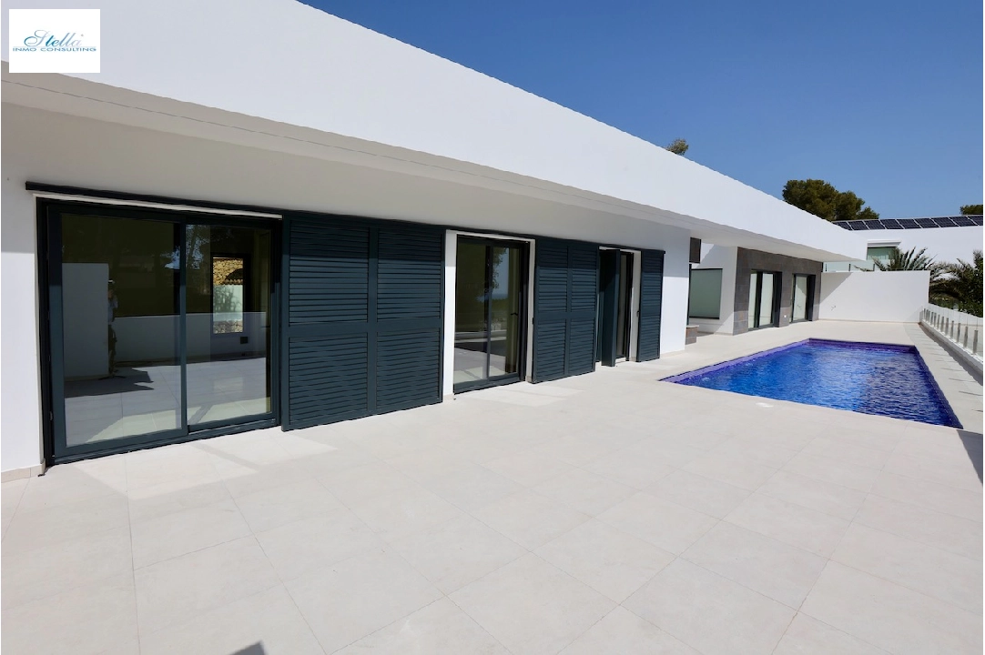 villa en Benissa(La Fustera) en vente, construit 300 m², aire acondicionado, terrain 950 m², 4 chambre, 3 salle de bains, piscina, ref.: CA-H-1747-AMB-3