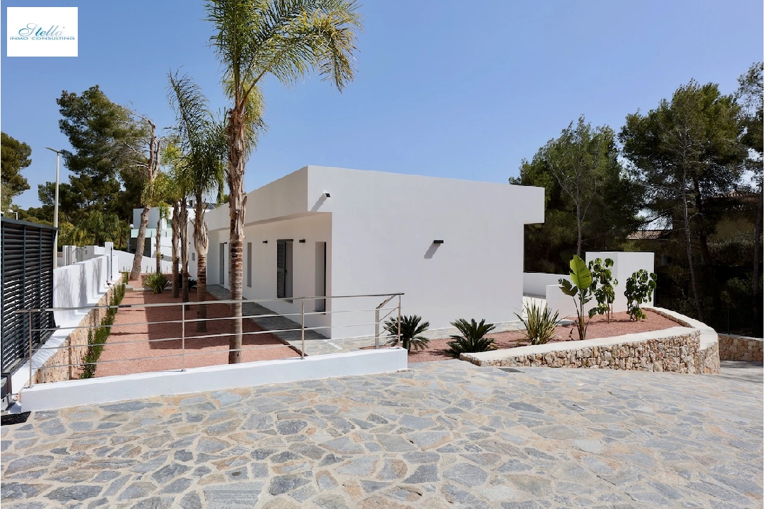 villa en Benissa(La Fustera) en vente, construit 300 m², aire acondicionado, terrain 950 m², 4 chambre, 3 salle de bains, piscina, ref.: CA-H-1747-AMB-4