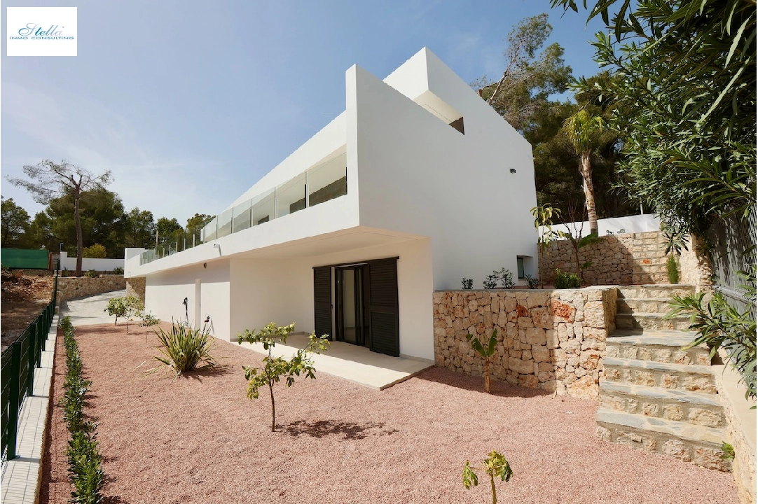 villa en Benissa(La Fustera) en vente, construit 300 m², aire acondicionado, terrain 950 m², 4 chambre, 3 salle de bains, piscina, ref.: CA-H-1747-AMB-7