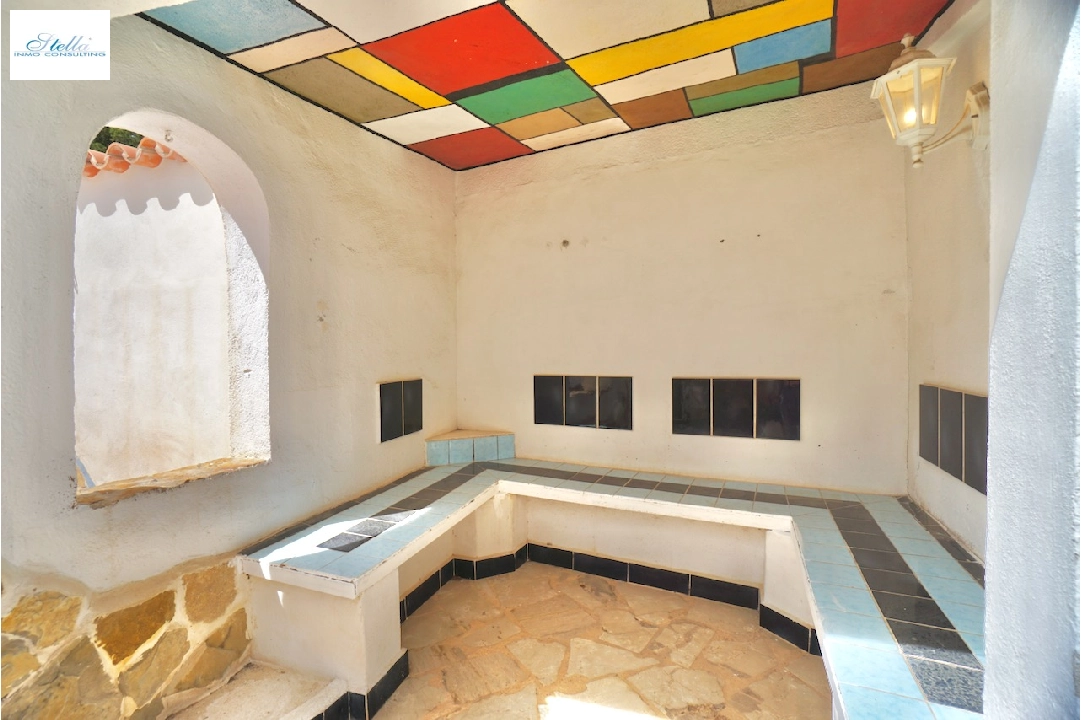 villa en Moraira(Moravit) en vente, construit 232 m², terrain 701 m², 3 chambre, 2 salle de bains, piscina, ref.: CA-H-1753-AMB-22