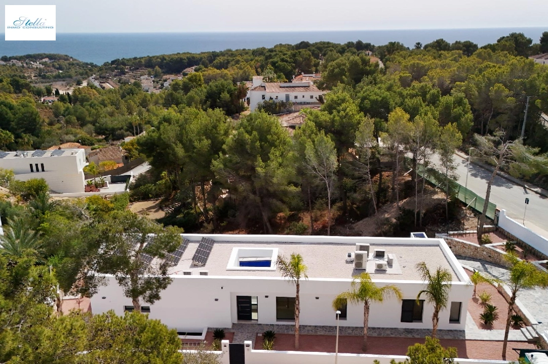 villa en Benissa(La Fustera) en vente, construit 343 m², aire acondicionado, terrain 900 m², 4 chambre, 3 salle de bains, piscina, ref.: AM-12188DA-3700-19