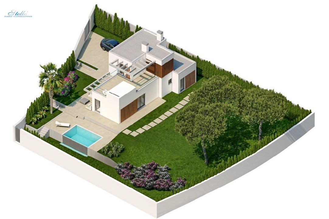 villa en Finestrat(Finestrat) en vente, construit 151 m², aire acondicionado, terrain 409 m², 3 chambre, 2 salle de bains, piscina, ref.: AM-1107DA-3700-9