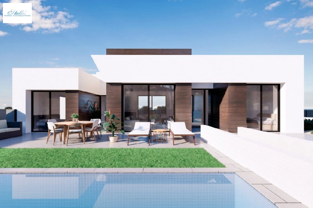 villa en El Campello(El Campello) en vente, construit 220 m², terrain 500 m², 4 chambre, 3 salle de bains, piscina, ref.: AM-1110DA-3700-1