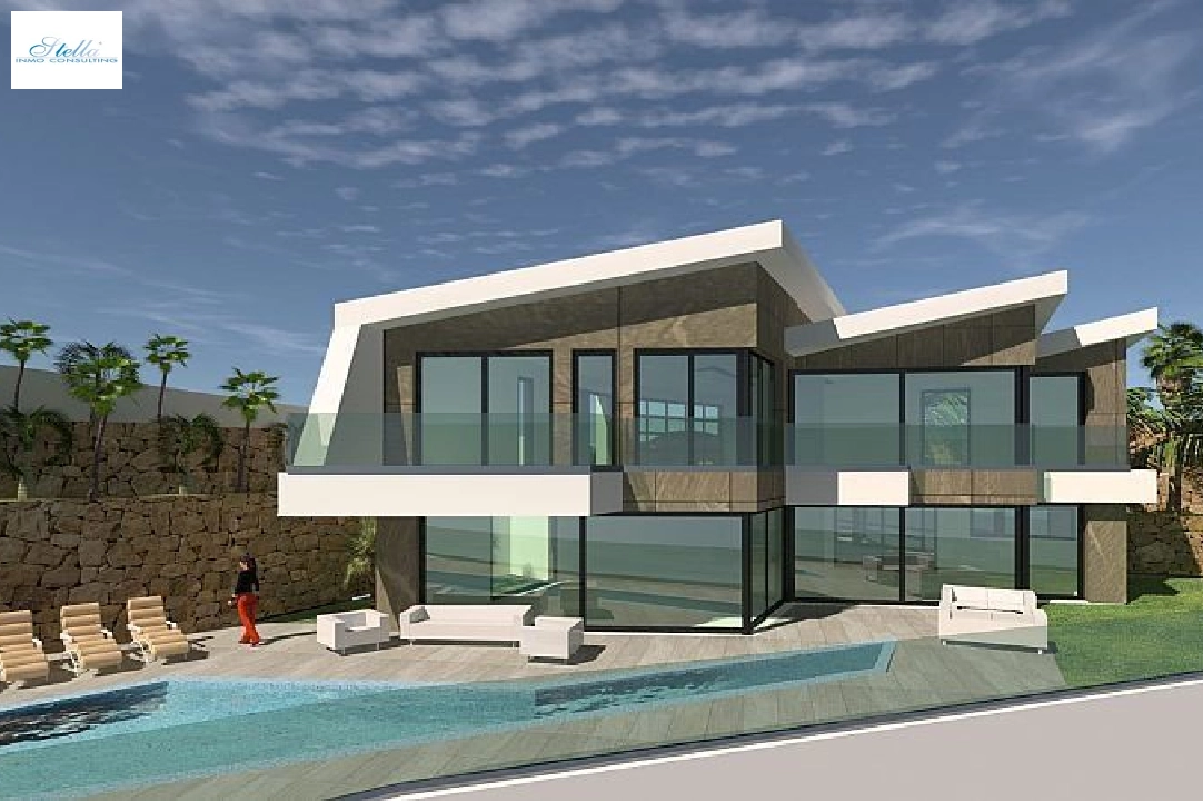 villa en Calpe(Urbanizaciones) en vente, construit 350 m², aire acondicionado, terrain 835 m², 4 chambre, 3 salle de bains, ref.: AM-1119DA-3700-11