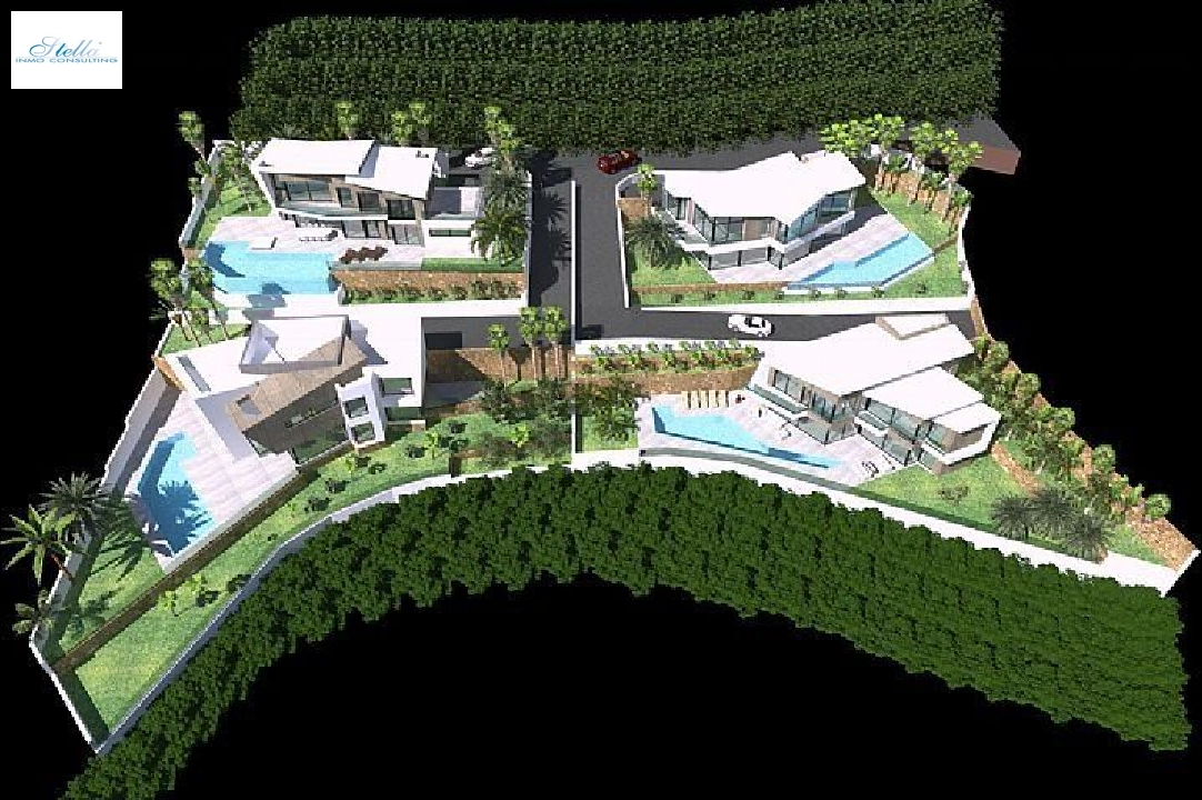 villa en Calpe(Urbanizaciones) en vente, construit 350 m², aire acondicionado, terrain 835 m², 4 chambre, 3 salle de bains, ref.: AM-1119DA-3700-12
