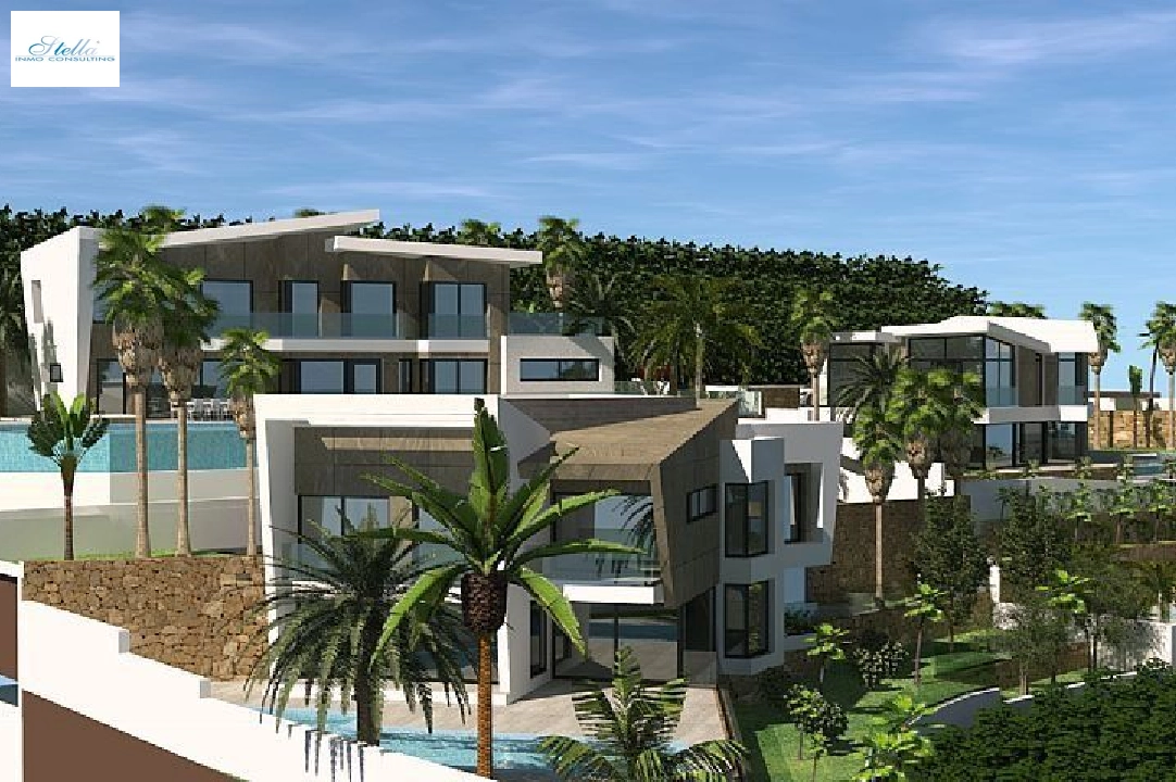 villa en Calpe(Urbanizaciones) en vente, construit 350 m², aire acondicionado, terrain 835 m², 4 chambre, 3 salle de bains, ref.: AM-1119DA-3700-2