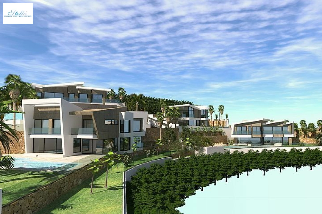villa en Calpe(Urbanizaciones) en vente, construit 350 m², aire acondicionado, terrain 835 m², 4 chambre, 3 salle de bains, ref.: AM-1119DA-3700-4