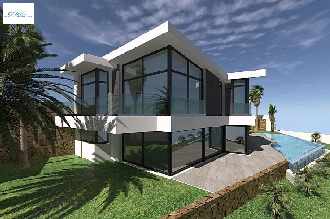 villa en Calpe(Urbanizaciones) en vente, construit 350 m², aire acondicionado, terrain 835 m², 4 chambre, 3 salle de bains, ref.: AM-1119DA-3700-5