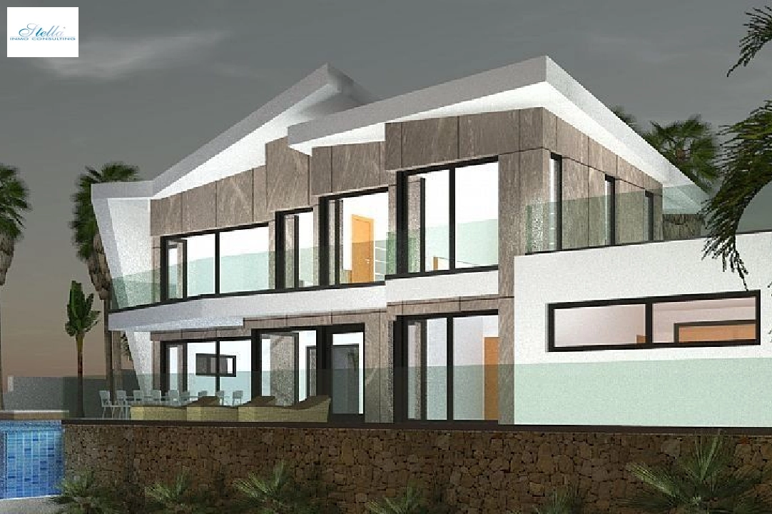 villa en Calpe(Urbanizaciones) en vente, construit 350 m², aire acondicionado, terrain 835 m², 4 chambre, 3 salle de bains, ref.: AM-1119DA-3700-7