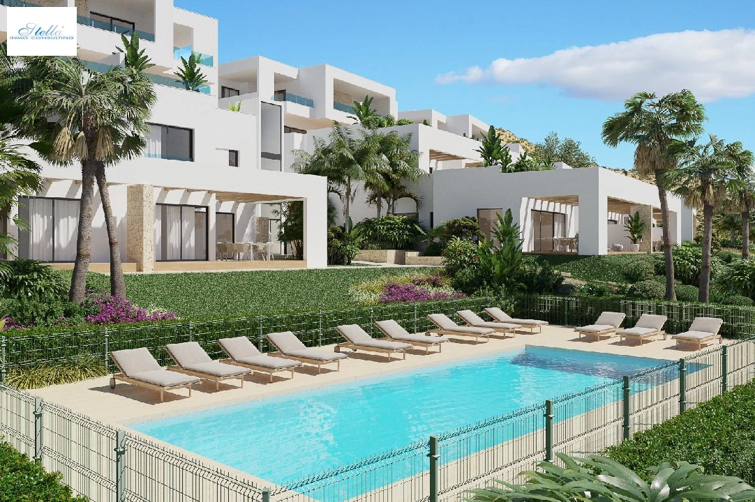 appartement en Monforte del Cid(GOLF) en vente, construit 82 m², 2 chambre, 2 salle de bains, piscina, ref.: AM-1132DA-3700-2