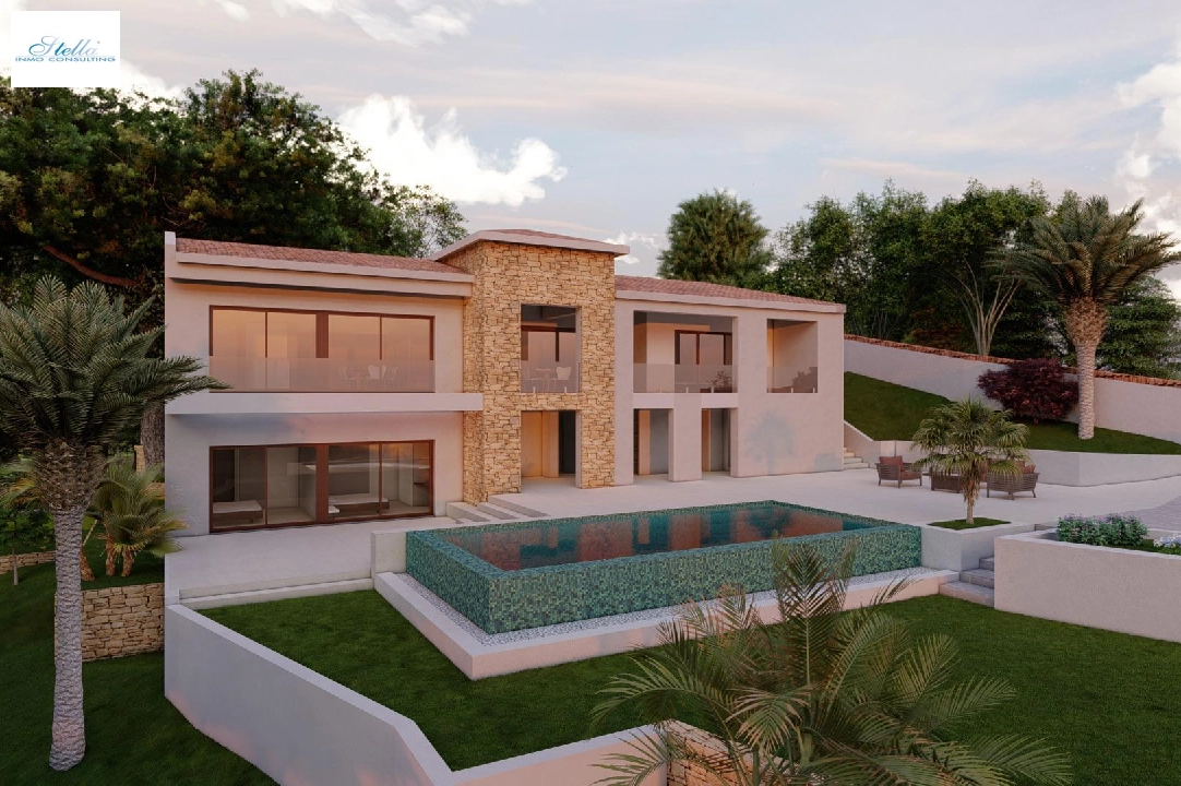 villa en Altea(La Sierra) en vente, construit 416 m², aire acondicionado, terrain 1100 m², 4 chambre, 4 salle de bains, piscina, ref.: AM-1229DA-3700-3