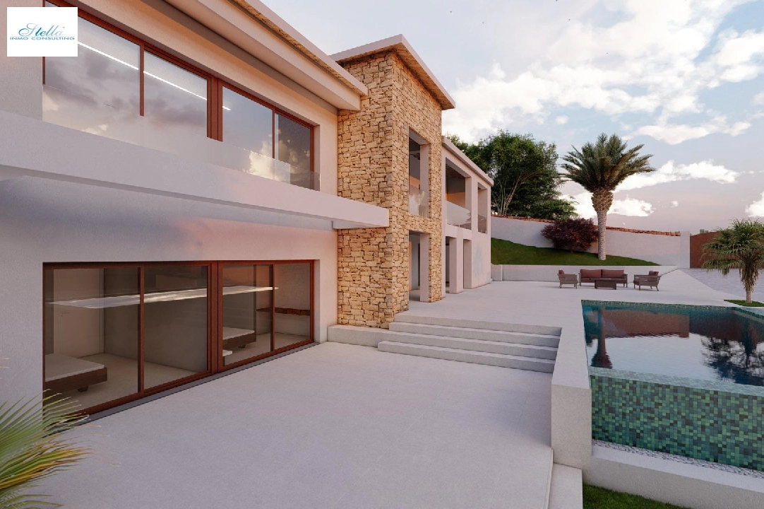 villa en Altea(La Sierra) en vente, construit 416 m², aire acondicionado, terrain 1100 m², 4 chambre, 4 salle de bains, piscina, ref.: AM-1229DA-3700-4