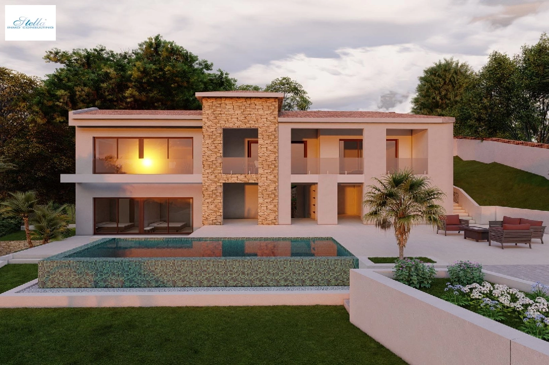 villa en Altea(La Sierra) en vente, construit 416 m², aire acondicionado, terrain 1100 m², 4 chambre, 4 salle de bains, piscina, ref.: AM-1229DA-3700-7