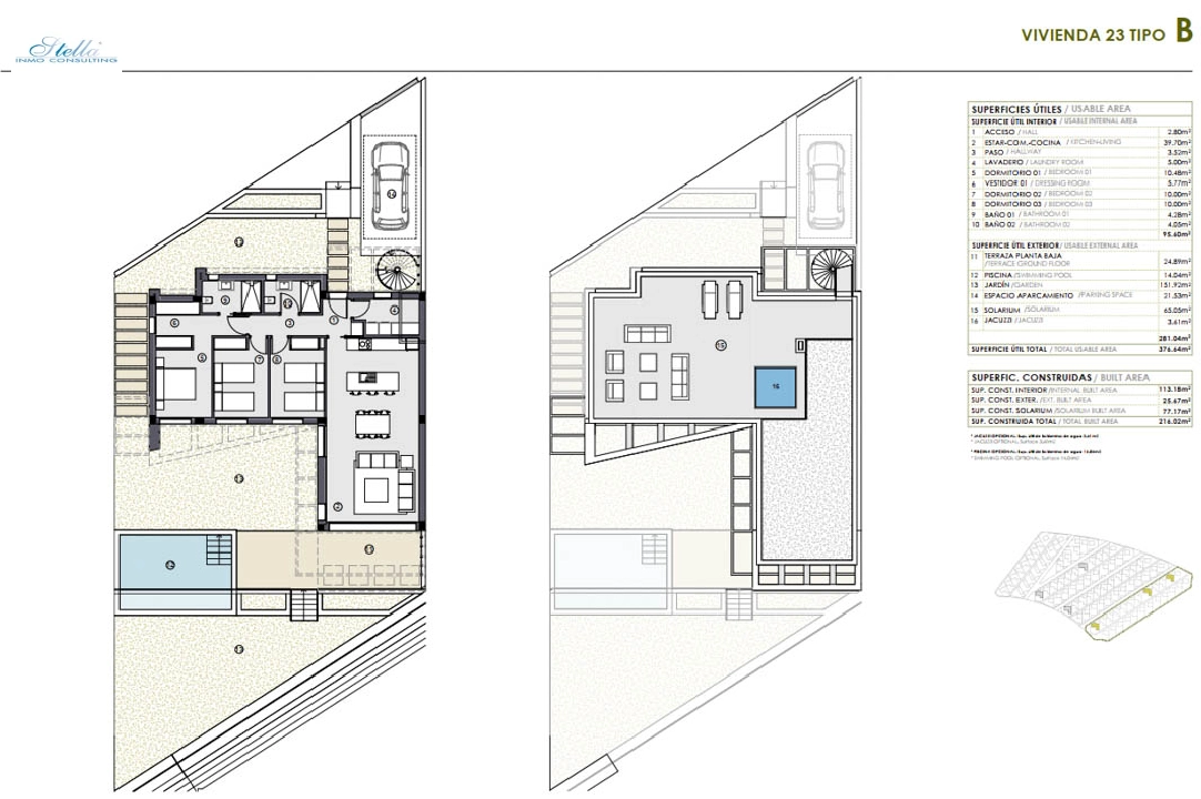 adosado en Polop(Hills) en vente, construit 179 m², aire acondicionado, 2 chambre, 2 salle de bains, ref.: BP-7052POL-16