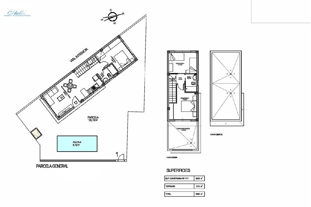 villa en Torrevieja en vente, construit 99 m², estado nuevo, terrain 135 m², 3 chambre, 2 salle de bains, piscina, ref.: HA-TON-176-E01-20