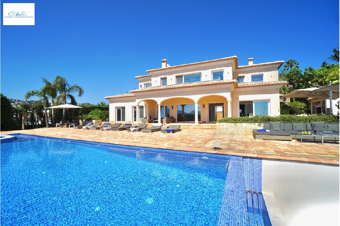 villa en Benissa(Punta Estrella) en vente, construit 793 m², terrain 1960 m², 6 chambre, 6 salle de bains, piscina, ref.: CA-H-1676-AMBI-4