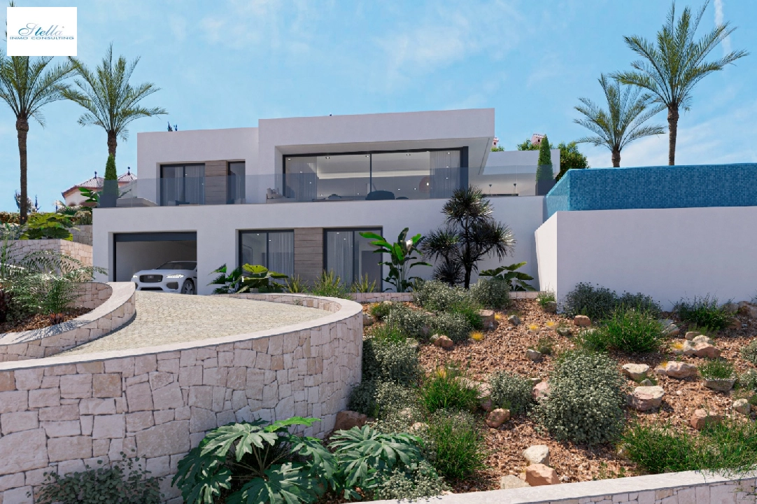 villa en Denia(Marquesa 6) en vente, construit 350 m², aire acondicionado, terrain 1800 m², 3 chambre, 2 salle de bains, piscina, ref.: UM-UV-MAIA-12