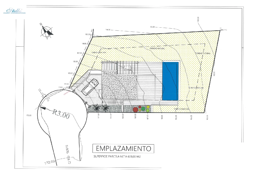 villa en Pedreguer(Monte Solana I) en vente, construit 252 m², ano de construccion 2025, aire acondicionado, terrain 608 m², 3 chambre, 2 salle de bains, piscina, ref.: UM-UV-SERPIS-14