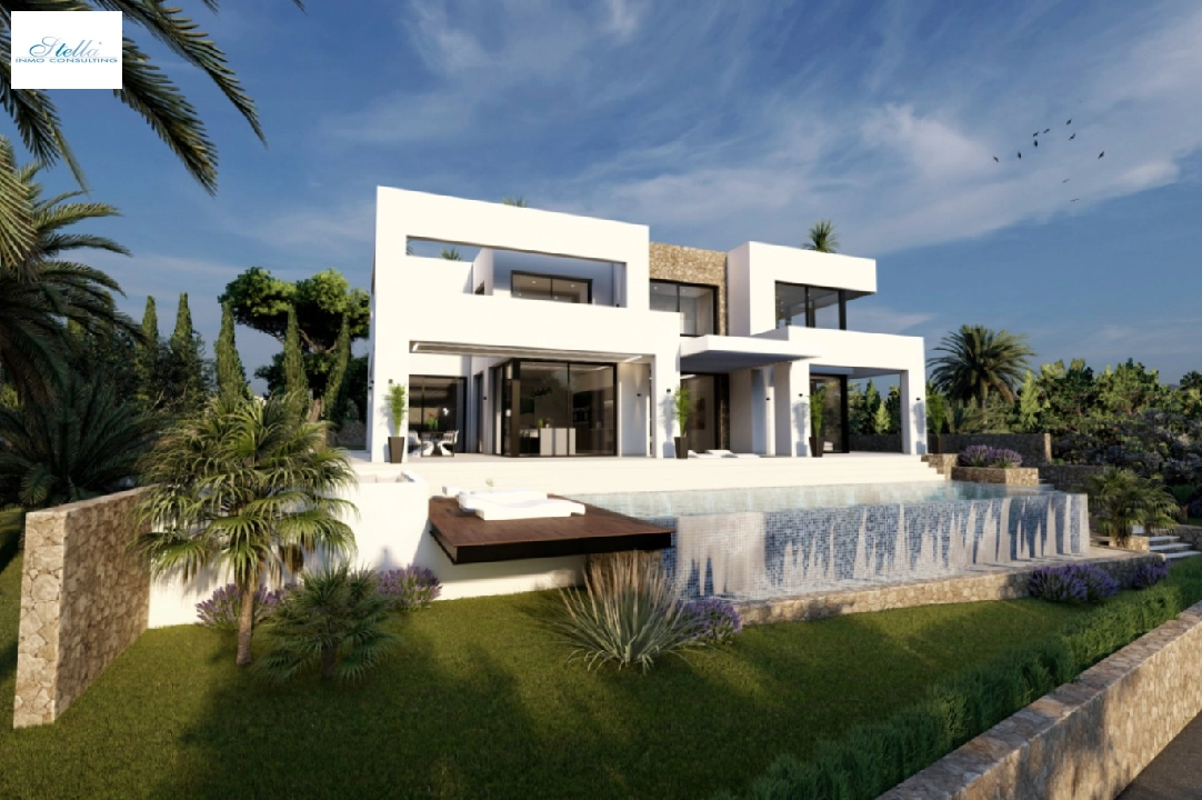 villa en Benissa(La Fustera) en vente, construit 615 m², ano de construccion 2023, aire acondicionado, terrain 1347 m², 4 chambre, 3 salle de bains, piscina, ref.: BI-BE.H-902-13