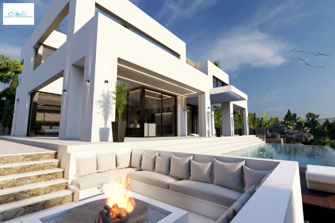 villa en Benissa(La Fustera) en vente, construit 615 m², ano de construccion 2023, aire acondicionado, terrain 1347 m², 4 chambre, 3 salle de bains, piscina, ref.: BI-BE.H-902-16