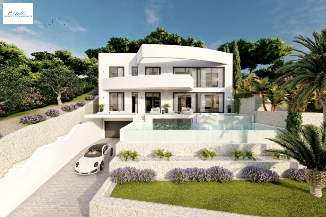 villa en Altea en vente, construit 540 m², ano de construccion 2024, aire acondicionado, terrain 1270 m², 4 chambre, 4 salle de bains, piscina, ref.: BI-AL.H-031-4