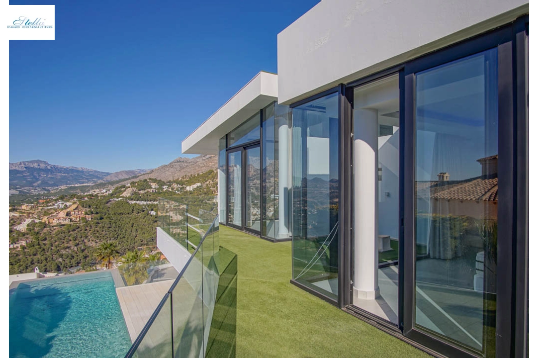 villa en Altea(Altea Hills) en vente, construit 547 m², aire acondicionado, terrain 908 m², 6 chambre, 5 salle de bains, piscina, ref.: BP-7056ALT-6