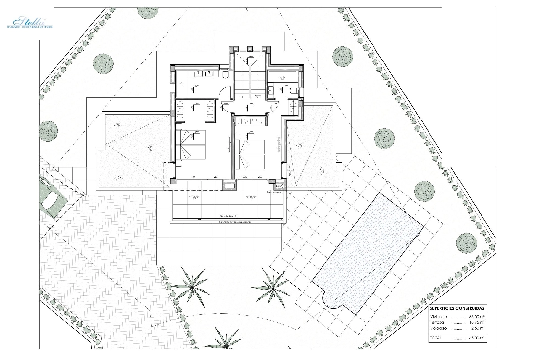 villa en Benissa(La Fustera) en vente, construit 284 m², aire acondicionado, terrain 725 m², 3 chambre, 3 salle de bains, piscina, ref.: BI-BE.H-903-7