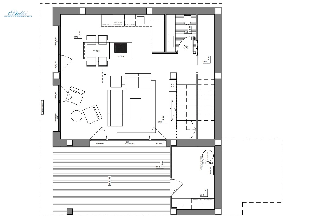 villa en Lliber(Lliber) en vente, construit 436 m², terrain 307 m², 3 chambre, 3 salle de bains, ref.: BP-4378LLIB-17