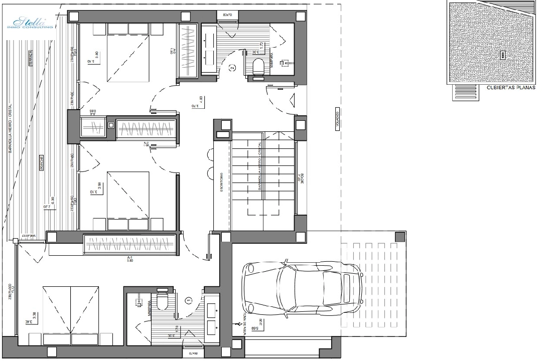 villa en Lliber(Lliber) en vente, construit 436 m², terrain 307 m², 3 chambre, 3 salle de bains, ref.: BP-4378LLIB-19