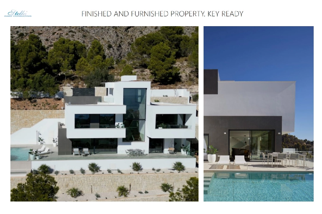 villa en Altea(Altea Hills) en vente, construit 535 m², aire acondicionado, terrain 1252 m², 4 chambre, 6 salle de bains, piscina, ref.: BP-4380ALT-2