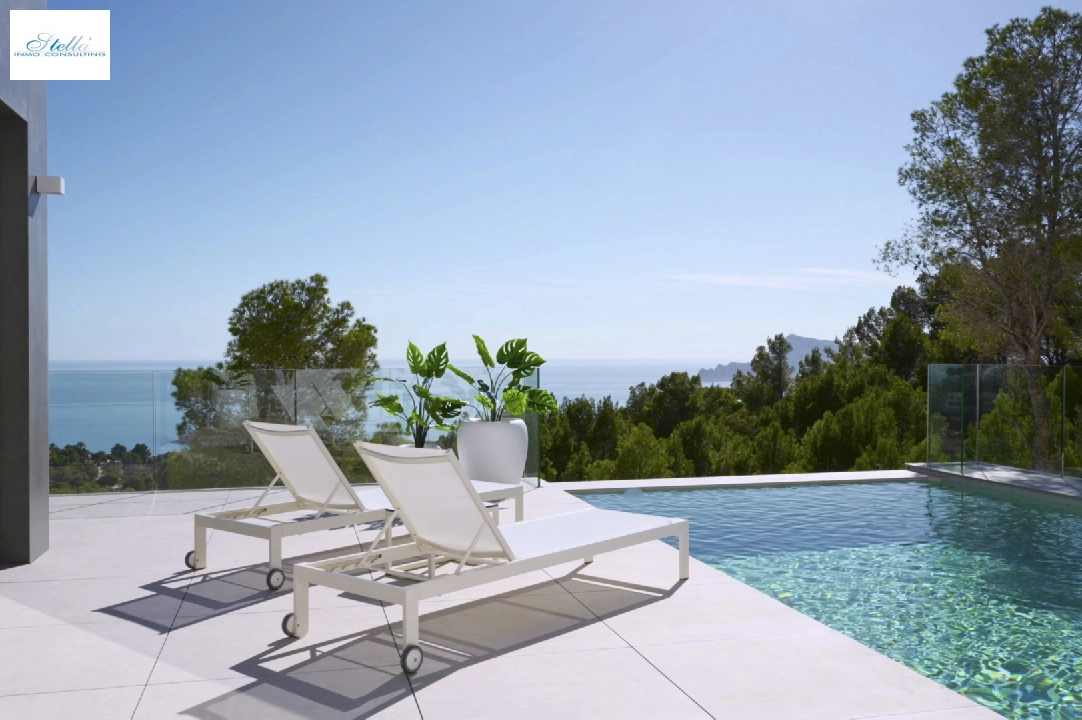 villa en Altea(Altea Hills) en vente, construit 535 m², aire acondicionado, terrain 1252 m², 4 chambre, 6 salle de bains, piscina, ref.: BP-4380ALT-34