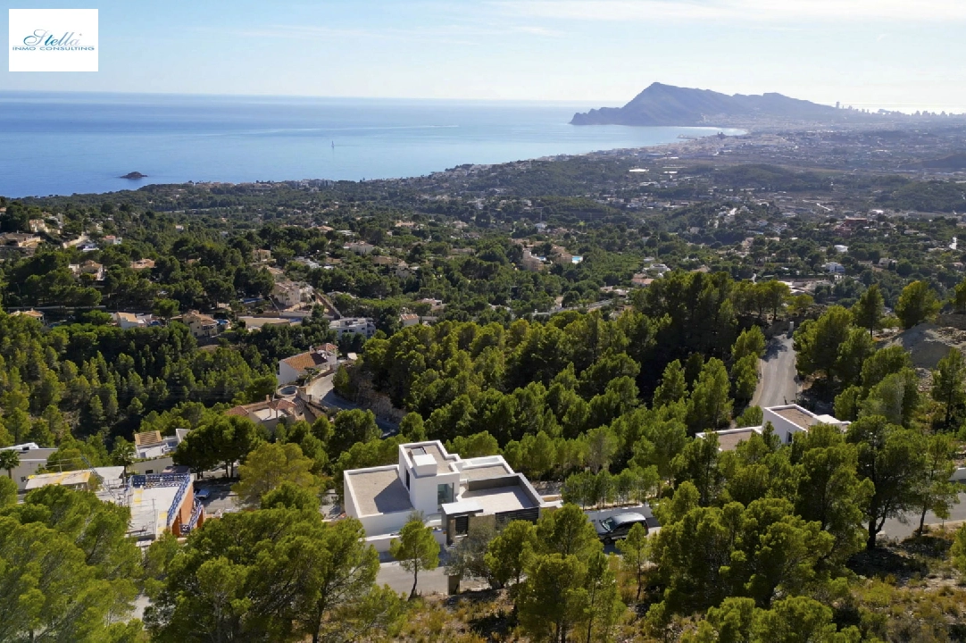 villa en Altea(Altea Hills) en vente, construit 535 m², aire acondicionado, terrain 1252 m², 4 chambre, 6 salle de bains, piscina, ref.: BP-4380ALT-36