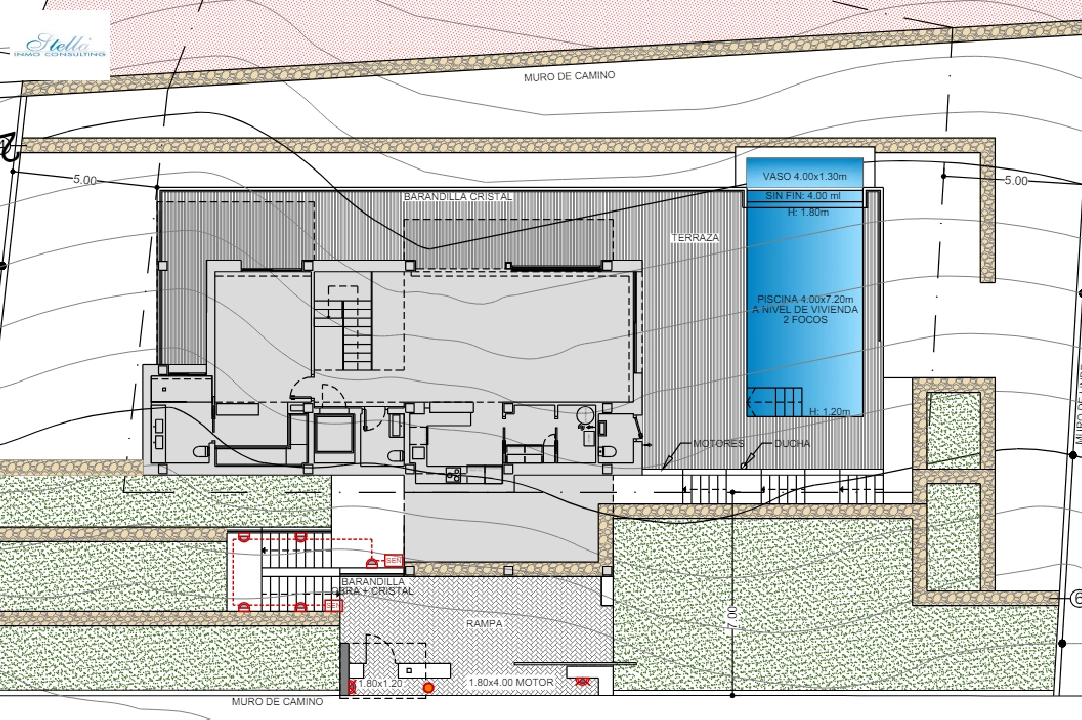 villa en Altea(Altea Hills) en vente, construit 535 m², aire acondicionado, terrain 1252 m², 4 chambre, 6 salle de bains, piscina, ref.: BP-4380ALT-37