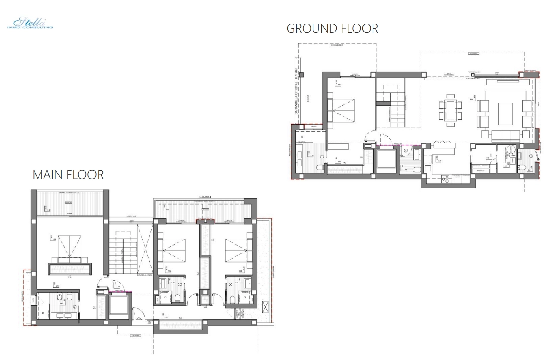 villa en Altea(Altea Hills) en vente, construit 535 m², aire acondicionado, terrain 1252 m², 4 chambre, 6 salle de bains, piscina, ref.: BP-4380ALT-4