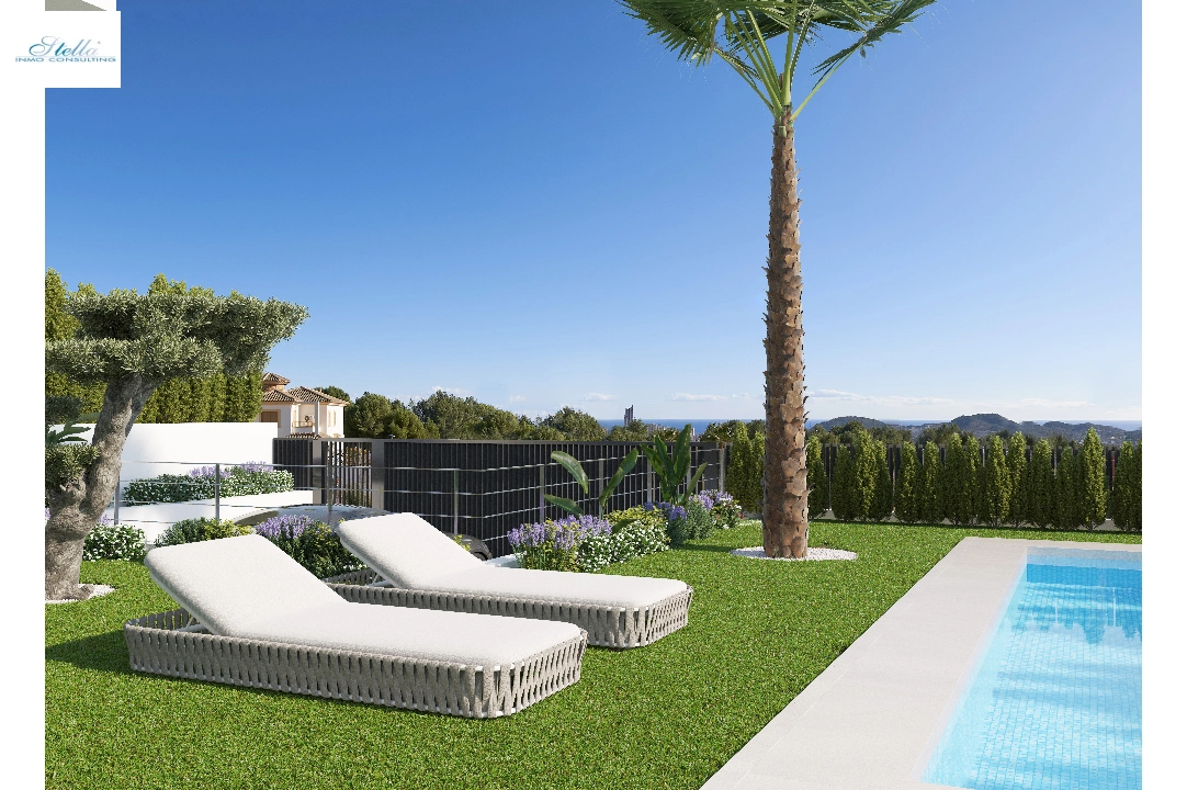 villa en Finestrat en vente, construit 235 m², ano de construccion 2024, + KLIMA, aire acondicionado, terrain 447 m², 3 chambre, 3 salle de bains, piscina, ref.: BI-AL.H-034-8