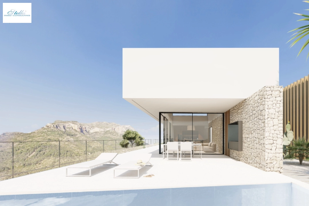 villa en Denia en vente, construit 176 m², ano de construccion 2023, aire acondicionado, terrain 1514 m², 3 chambre, 3 salle de bains, piscina, ref.: BI-DE.H-008-12