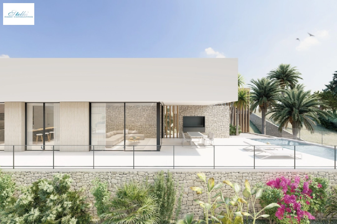 villa en Denia en vente, construit 176 m², ano de construccion 2023, aire acondicionado, terrain 1514 m², 3 chambre, 3 salle de bains, piscina, ref.: BI-DE.H-008-14