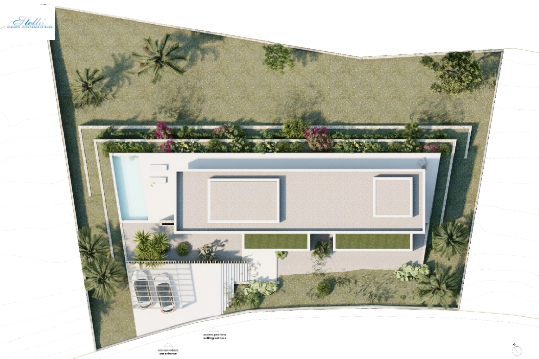 villa en Denia en vente, construit 176 m², ano de construccion 2023, aire acondicionado, terrain 1514 m², 3 chambre, 3 salle de bains, piscina, ref.: BI-DE.H-008-26