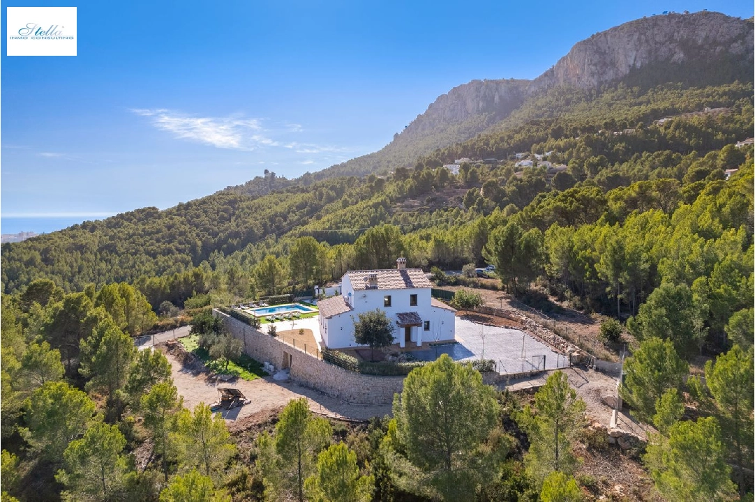 finca en Benissa en vente, construit 310 m², ano de construccion 2010, aire acondicionado, terrain 10030 m², 4 chambre, 3 salle de bains, piscina, ref.: BI-CA.F-001-36