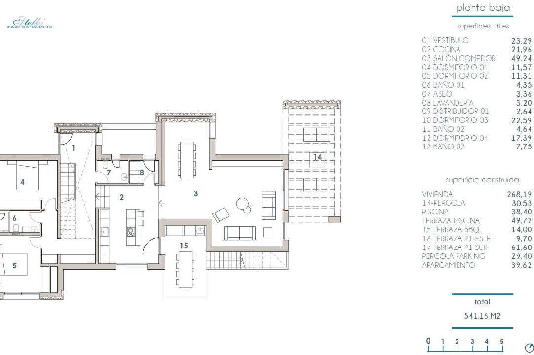 villa en Moraira en vente, construit 268 m², aire acondicionado, terrain 800 m², 4 chambre, 3 salle de bains, piscina, ref.: BI-MT.H-793-12